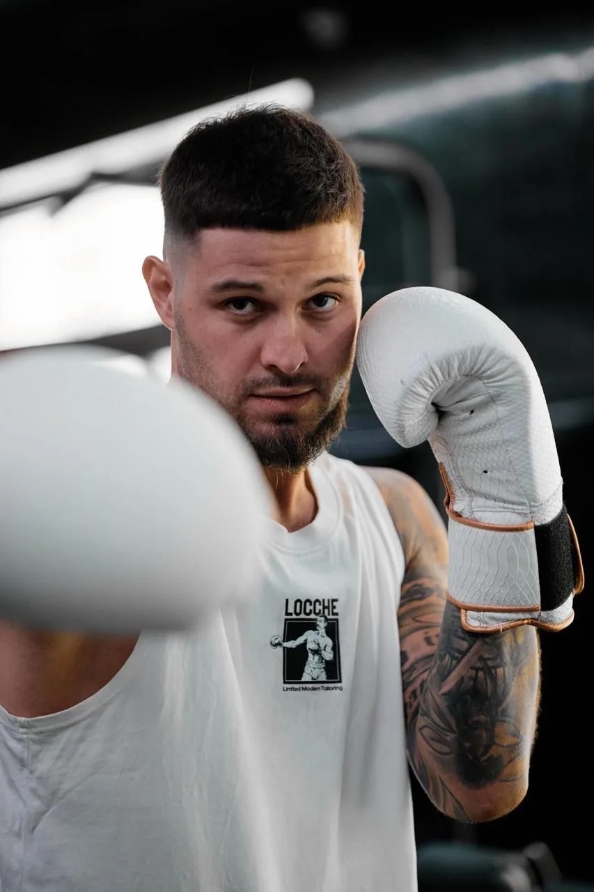 Boxing training session at Top Gym Dubai